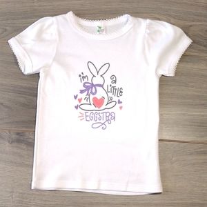 2T Short Sleeve, White, Easter T-shirt